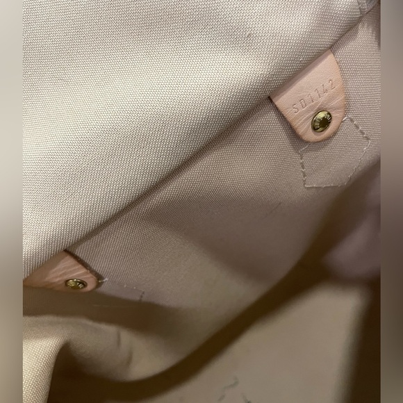 Louis Vuitton Speedy 30 Damier Azur Boston Back Checkered Pattern. Made in USA - Picture 11 of 17